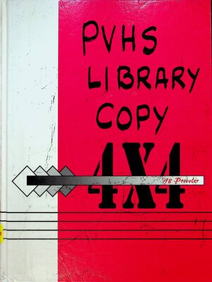 cover image of 1998 PVHS Prowler Yearbook : Volume 4